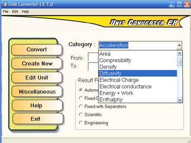 نرم افزار unit converter
